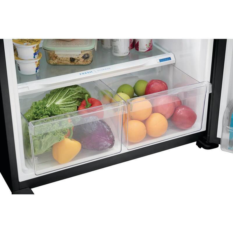 Black 20.0 cu. ft. Top Freezer Refrigerator U453