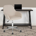 Beige Fabric Mid-Back Chair G639
