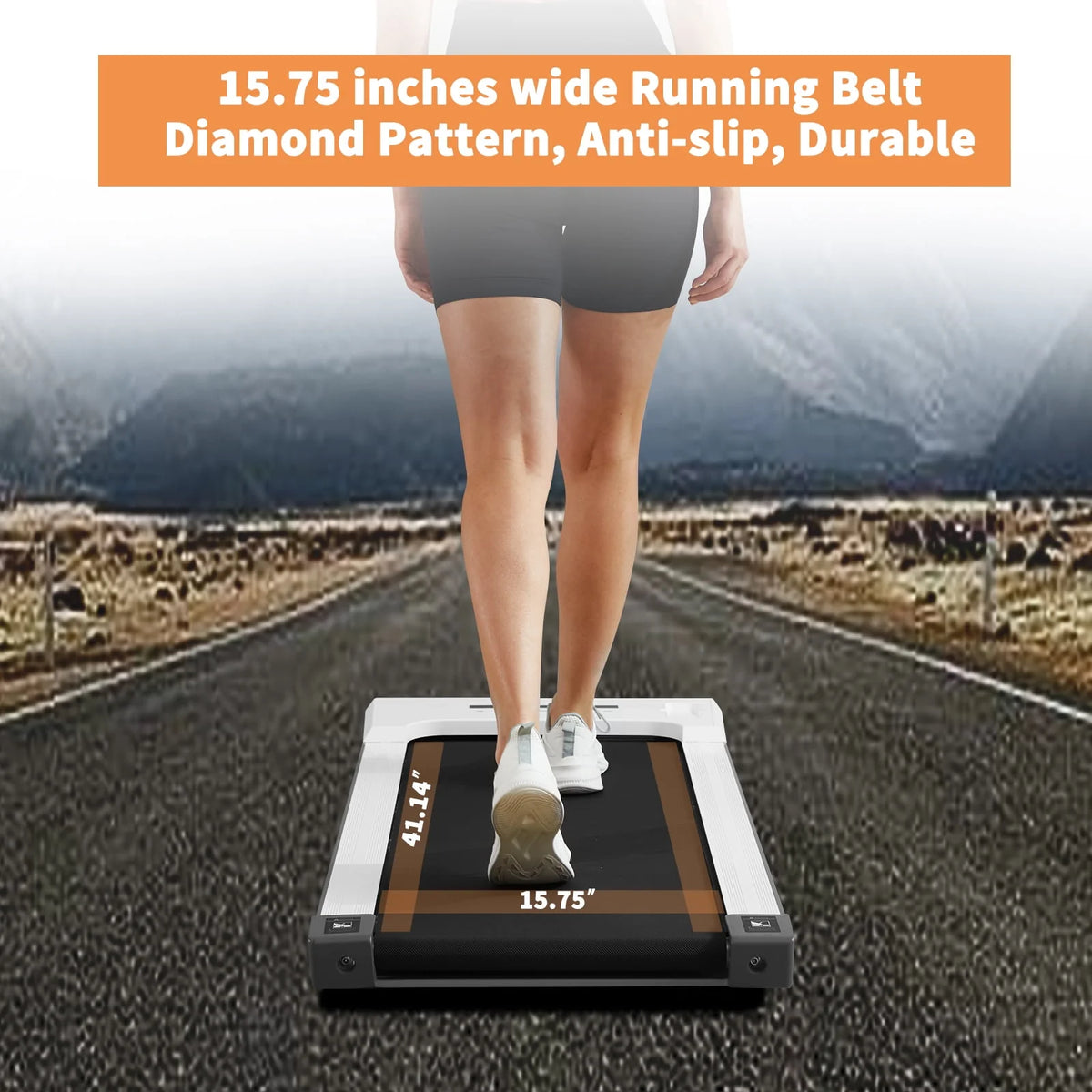 Under Desk Treadmill with Remote Control M786