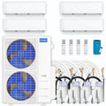 54,000 BTU 4 Zone Ductless Air Conditioner and Heat Pump G11545