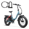 750W Folding Electric Bike 48V 15Ah Fat Tire E39684
