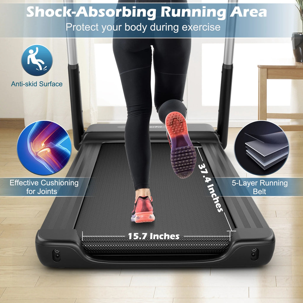 2.25HP Folding LED Treadmill Y50238
