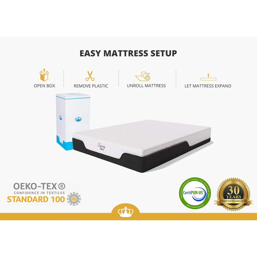 8 Inch Gel Memory Foam RV Queen Mattress T49997