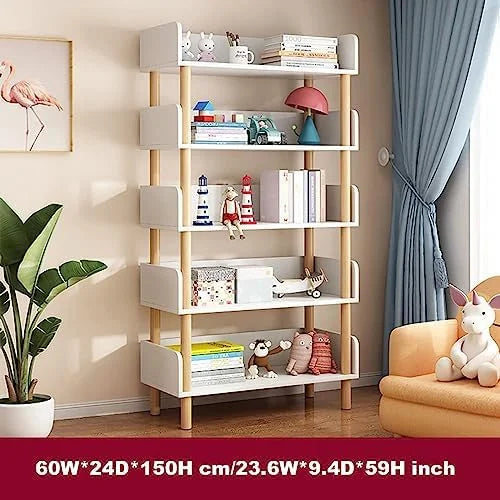 Wood 5 Tier Bookshelf K85899