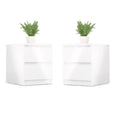 2 Piece Bedroom Set with 2 Two Drawer Nightstands A468647