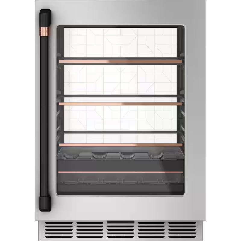 Flat Black Wine and Beverage Center Handle Kit I6655