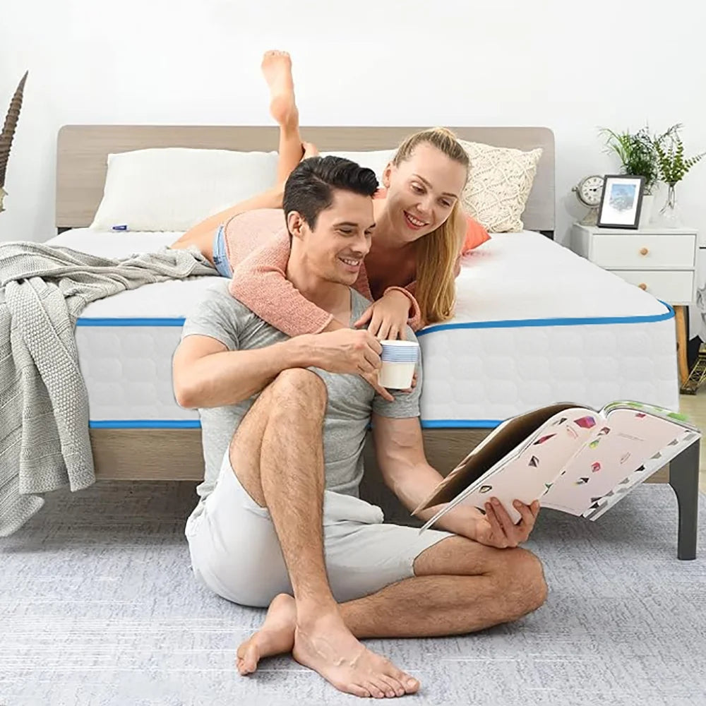 Queen Size Gel Memory Foam Hybrid Mattress T506571