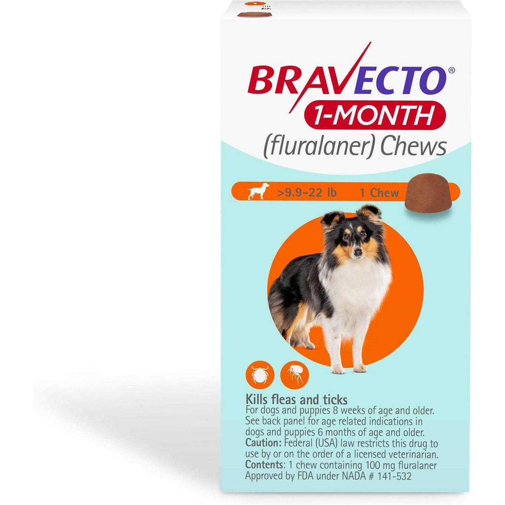 1-Month Chews for Dogs 9.9-22 lbs L4825