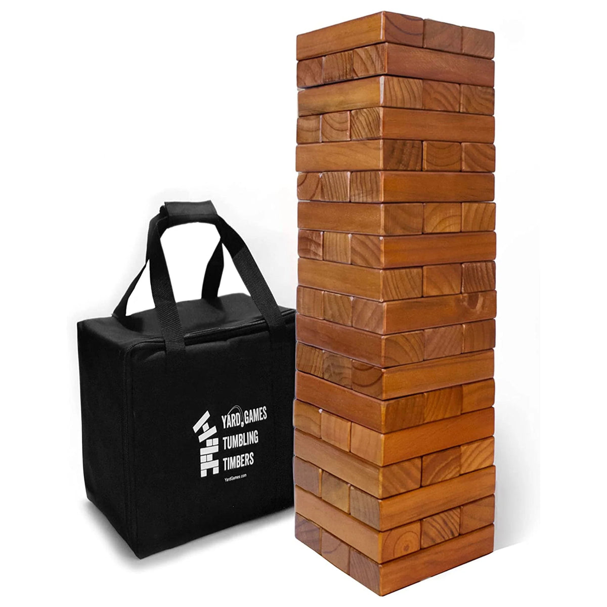 Natural Pine Wood Stacking Game 2 Pack C145777