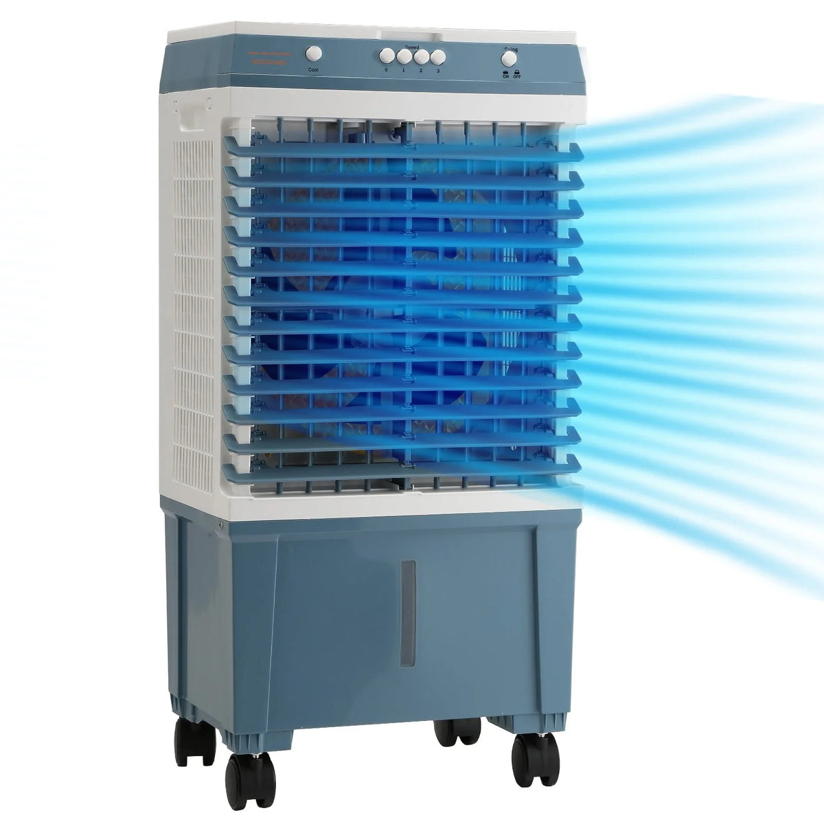 3-in-1 Evaporative Cooler 1400 CFM 5 Gal R278