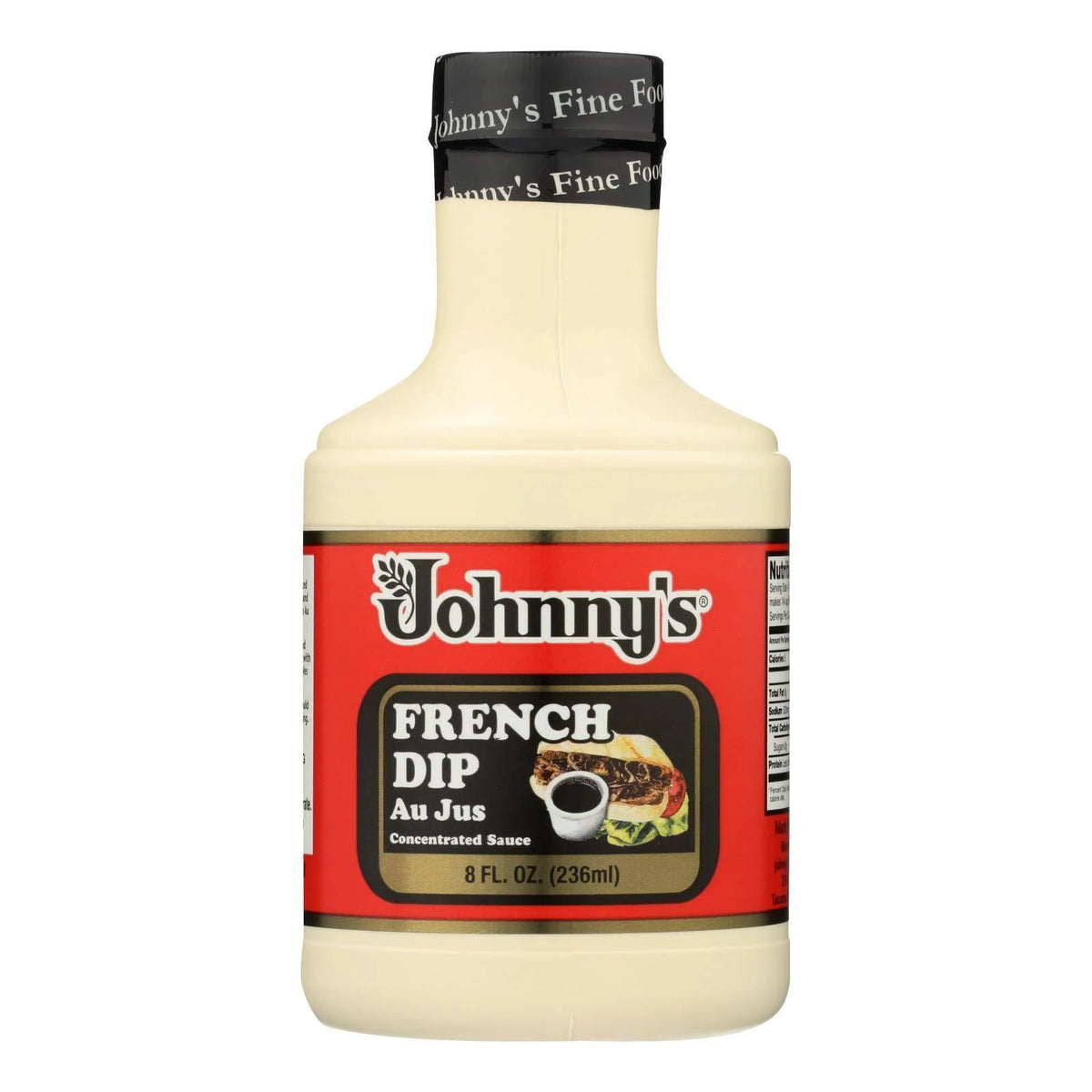 French Dip Au Jus Concentrated Sauce Case of 6 8 oz B791