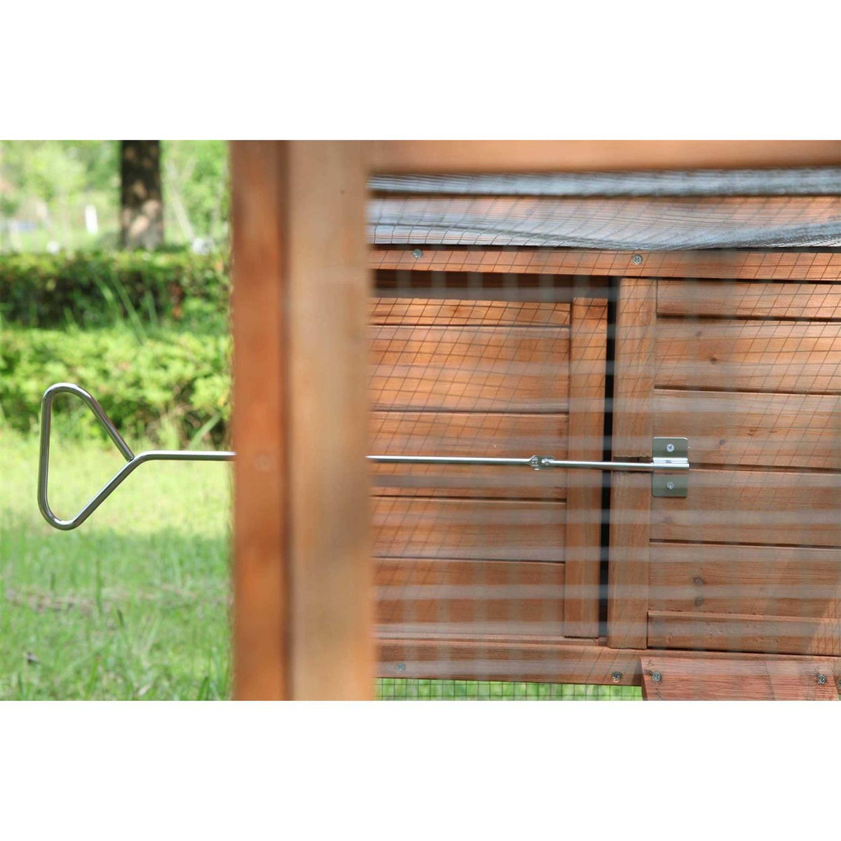 80” Wooden Chicken Coop R1910
