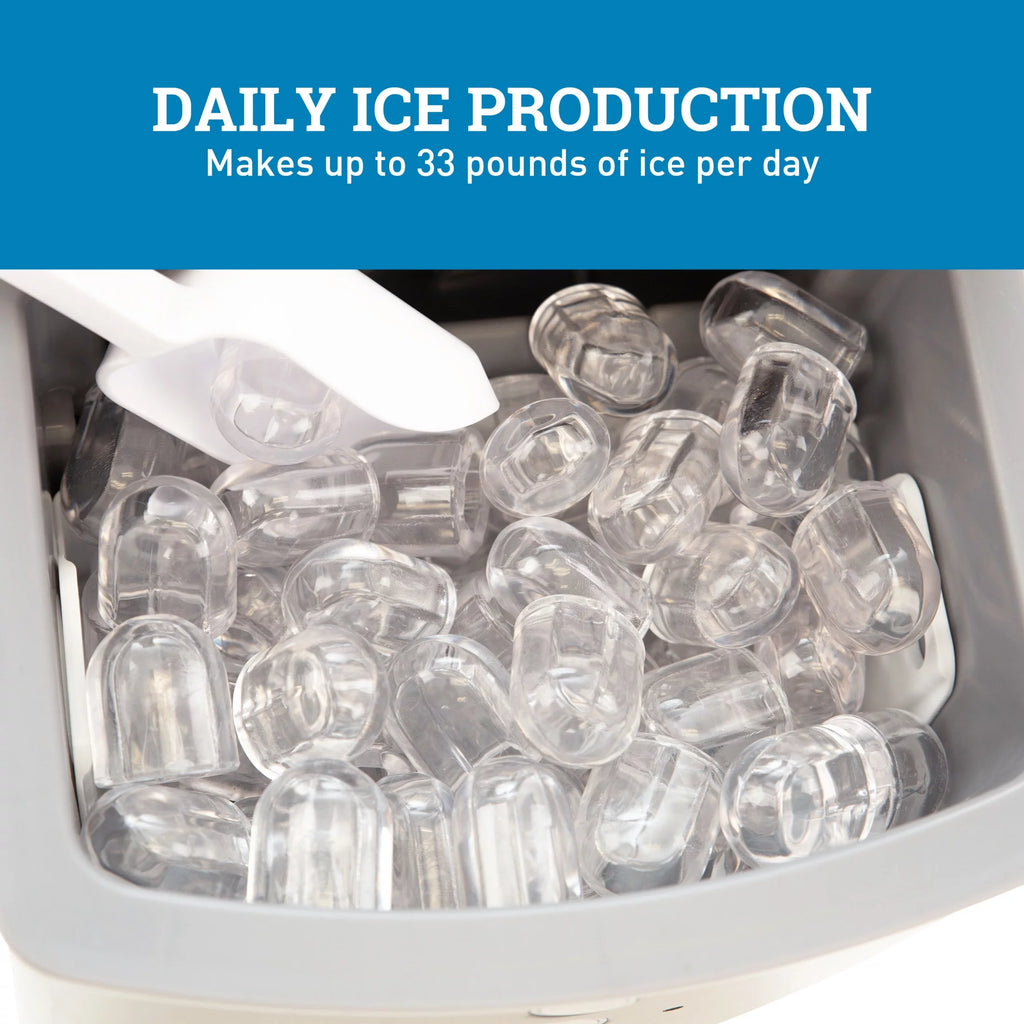 Portable Countertop Ice Maker in Black C969925