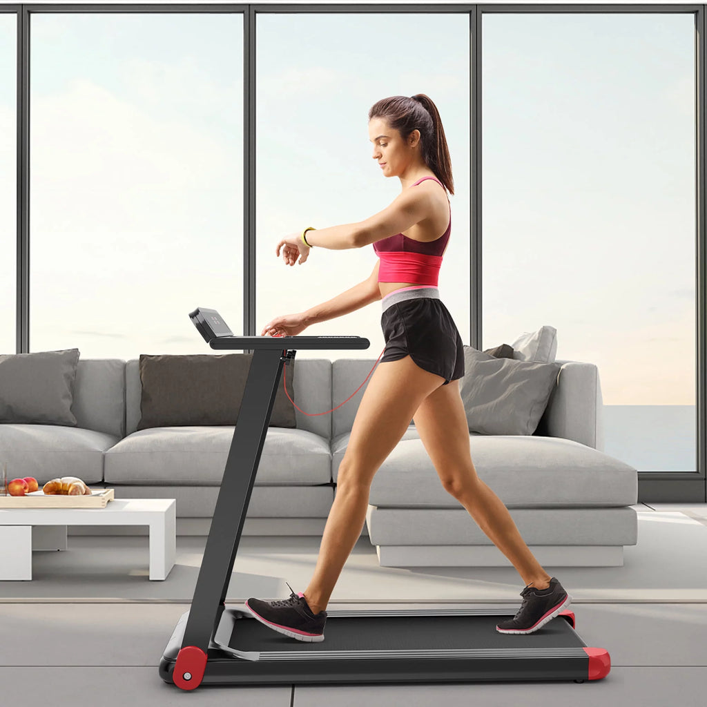Electric Treadmill Compact Walking Running Machine V91736