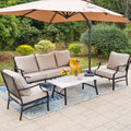 5-Seat Metal Patio Conversation Set T884