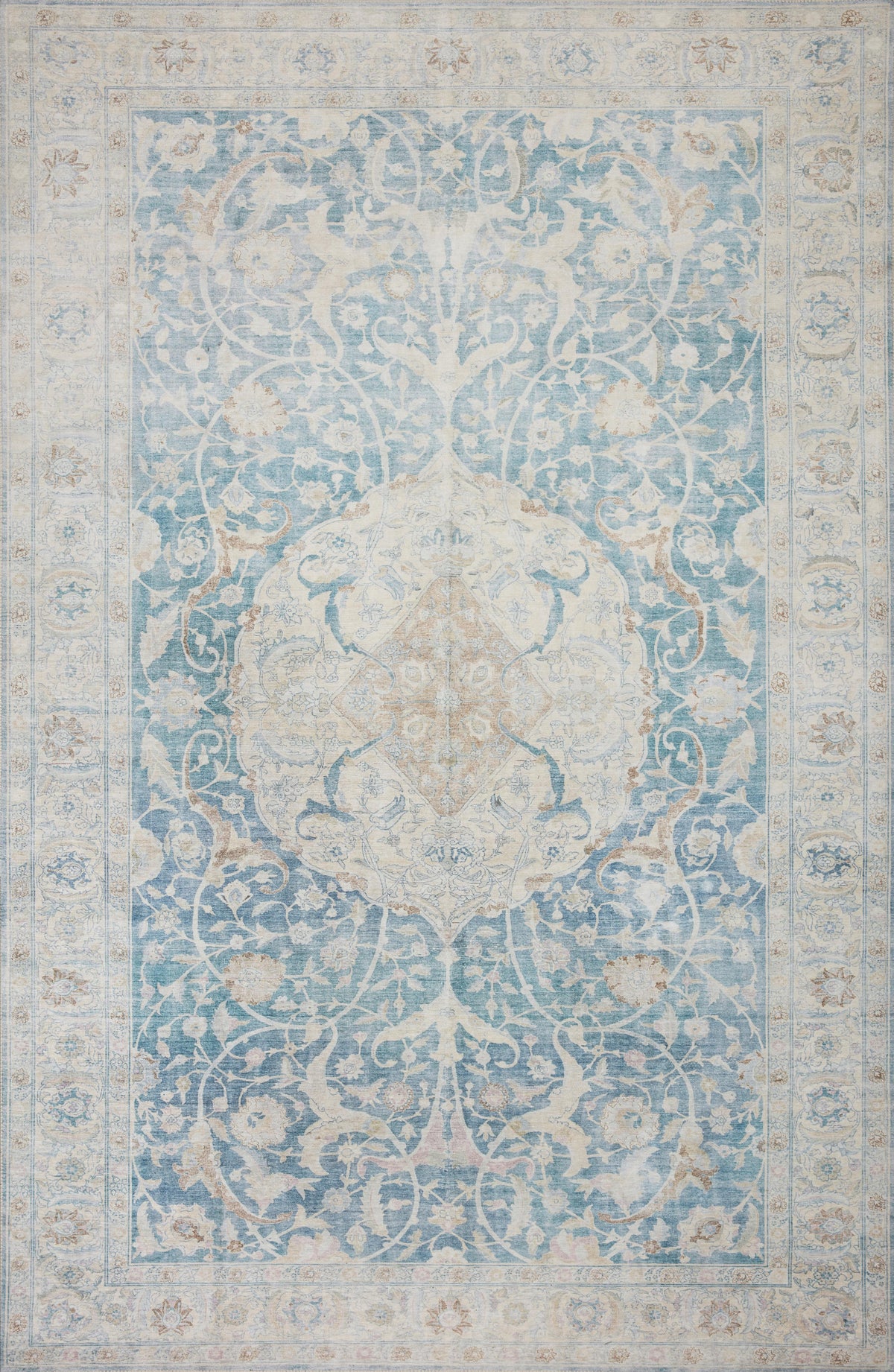 Antique Sky 7'6 x 9'6 Rug V8207