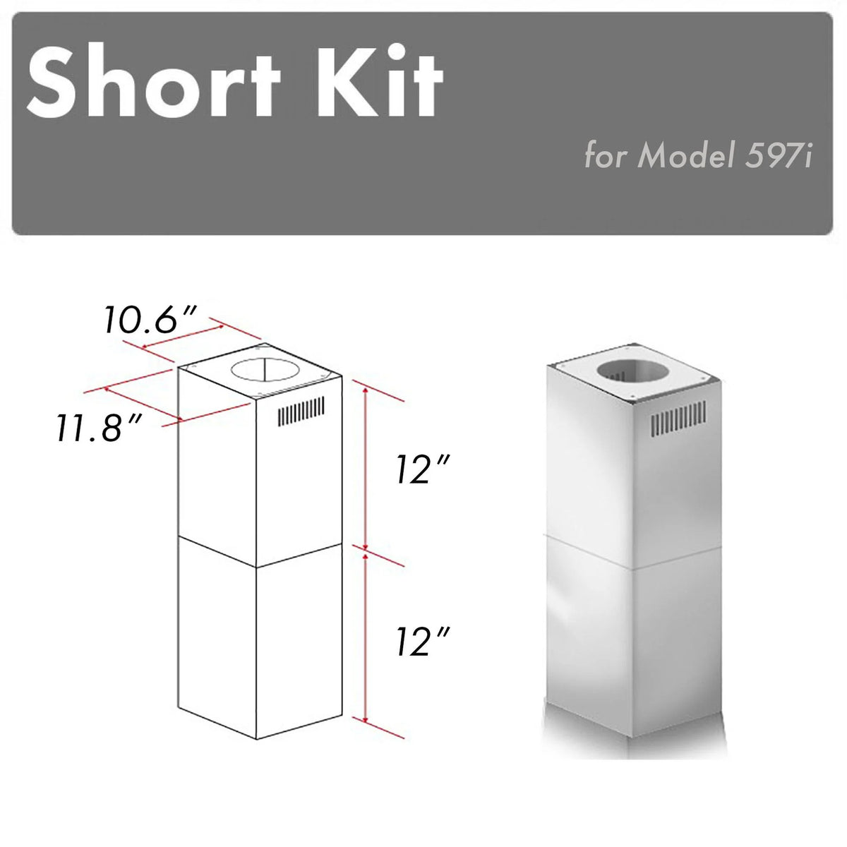 Short Kit For Ceilings Under 8 Feet V303397