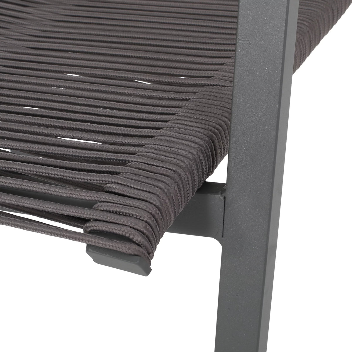 6 Seater Aluminum Dining Set with Tempered Glass Top N1902
