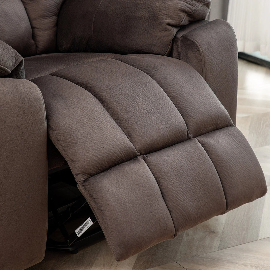 Velvet Power Lift Massage Recliner Chair Y412