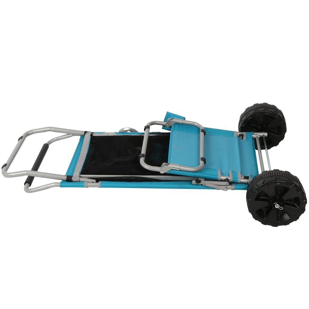 Blue Convertible Beach Cart A636