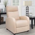 Pu Leather Recliner Chair Y58541