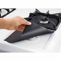 16 PCS Black Heat Resistant Gas Stove Covers X7503