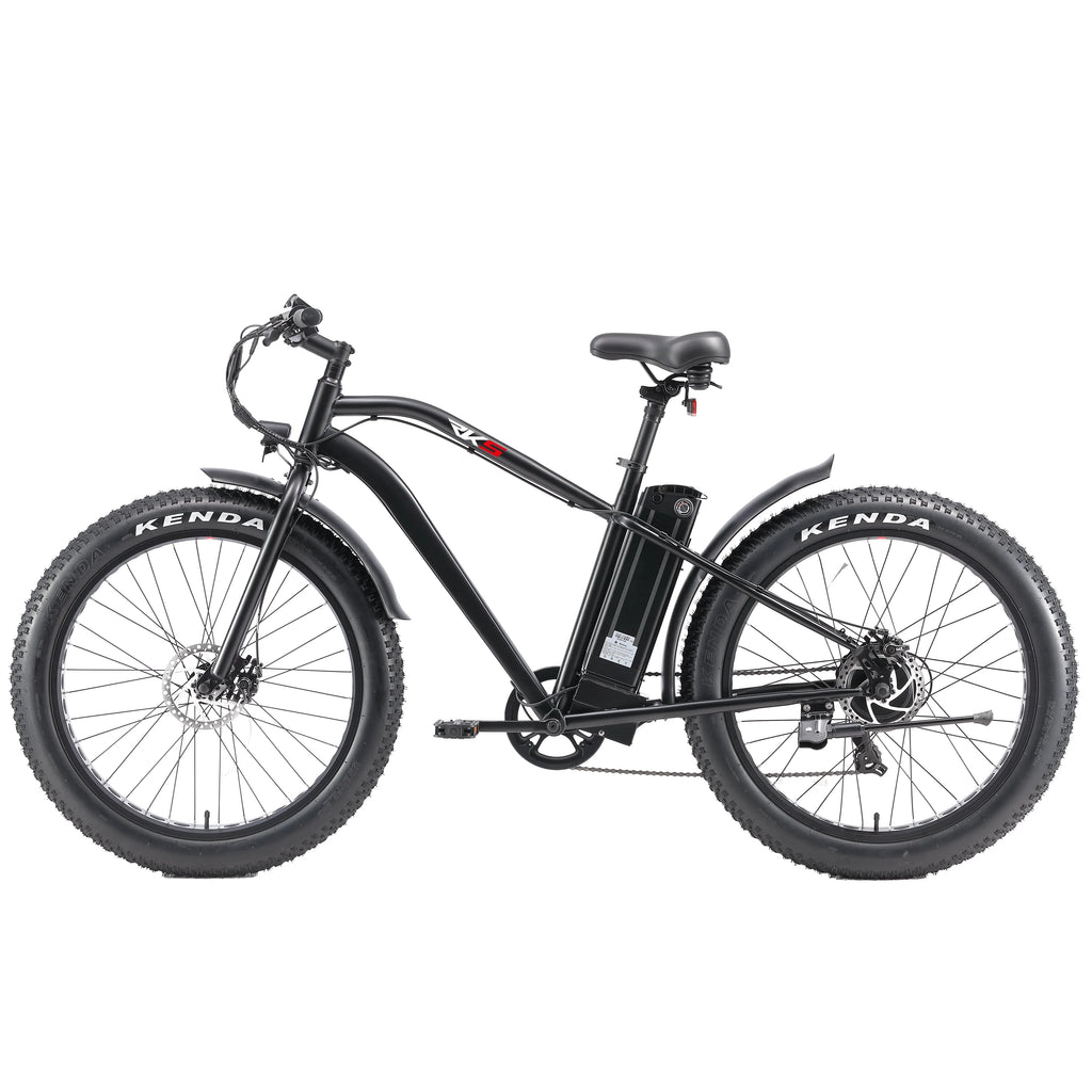 750W Motor 48V 14.5Ah Battery 26'' Fat Tires Electric Bike E3219