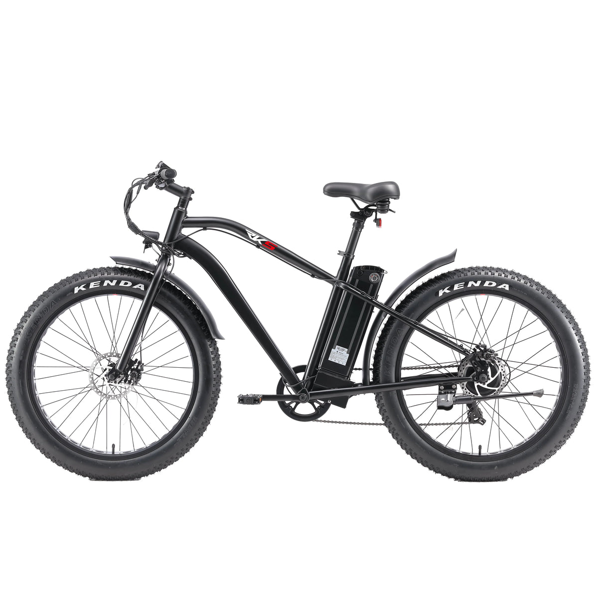750W Motor 48V 14.5Ah Battery 26'' Fat Tires Electric Bike E3219