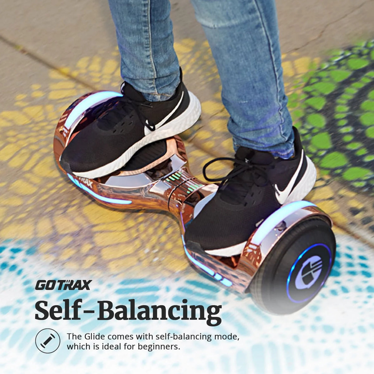 6.5 Hoverboard with Bluetooth Speaker and Led Lights O186
