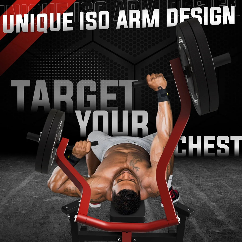 Chest Press Machine with Converging Arms X3819