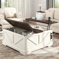 40” Lift Top Coffee Table with Power Outlets and Hidden Storage C9918