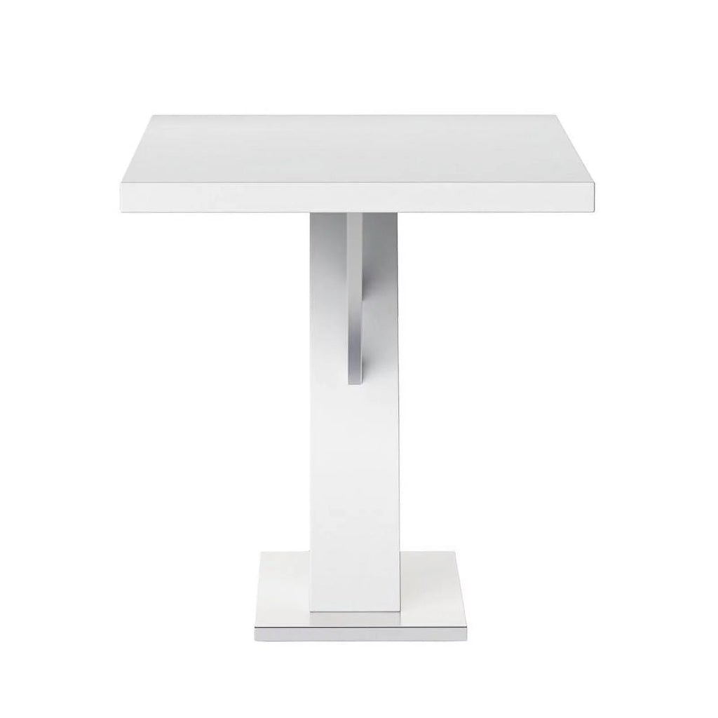 51.2" Steel and Wood Pedestal Dining Table L508622
