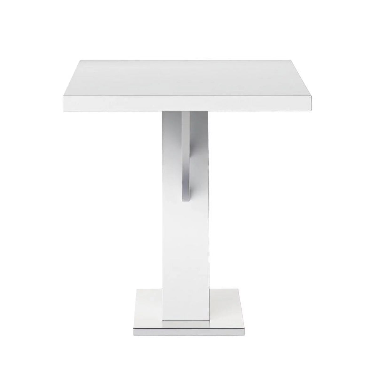 51.2" Steel and Wood Pedestal Dining Table L508622