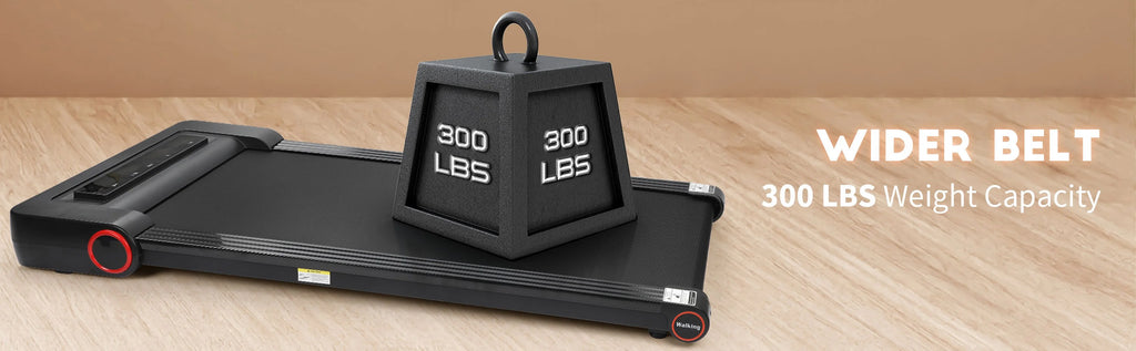 2 in 1 Under Desk Treadmill 300lbs Capacity Y66334