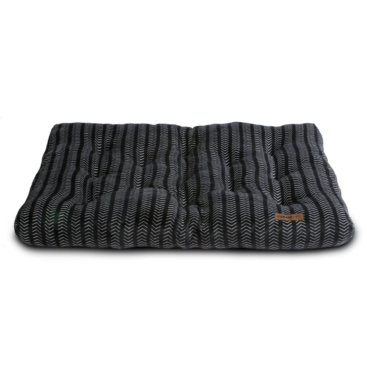 Black Extra Large Tufted Pet Bed C10200