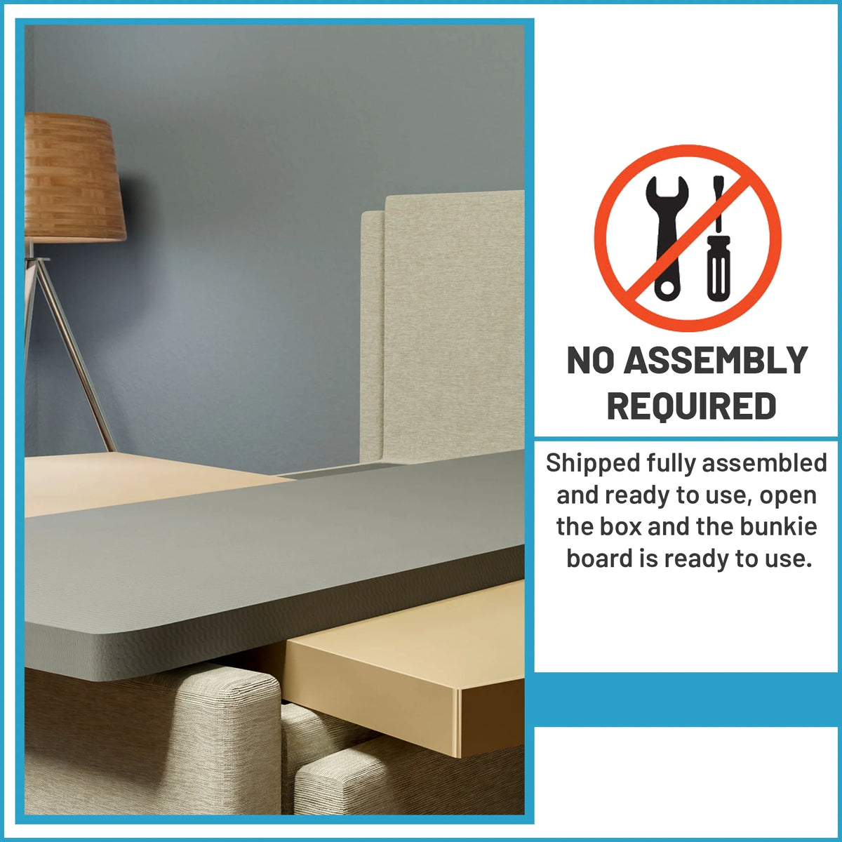 Queen Wood Bunkie Board A972