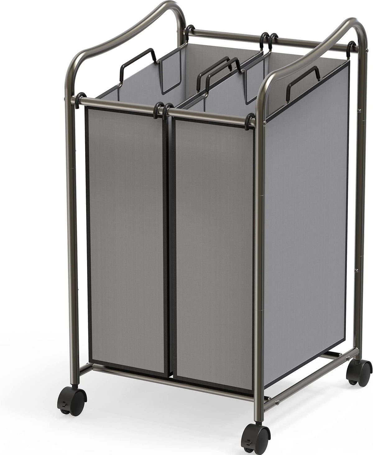 2 Bags Laundry Sorter Dark Grey W881