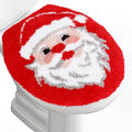 Red Santa Plush Toilet Seat Cover Q24969