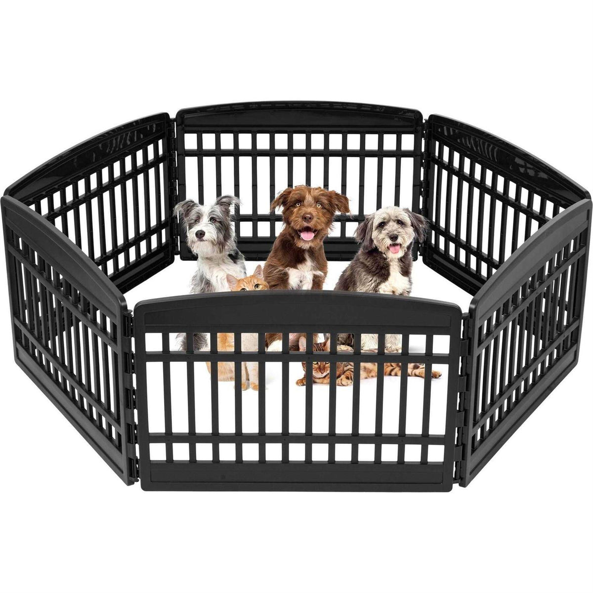 6 Panel Exercise Pet Playpen with Door F609251