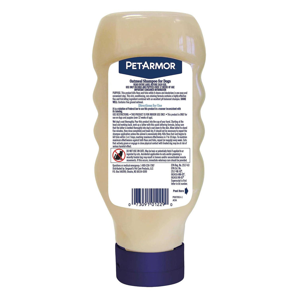 Flea and Tick Shampoo for Dogs X2343