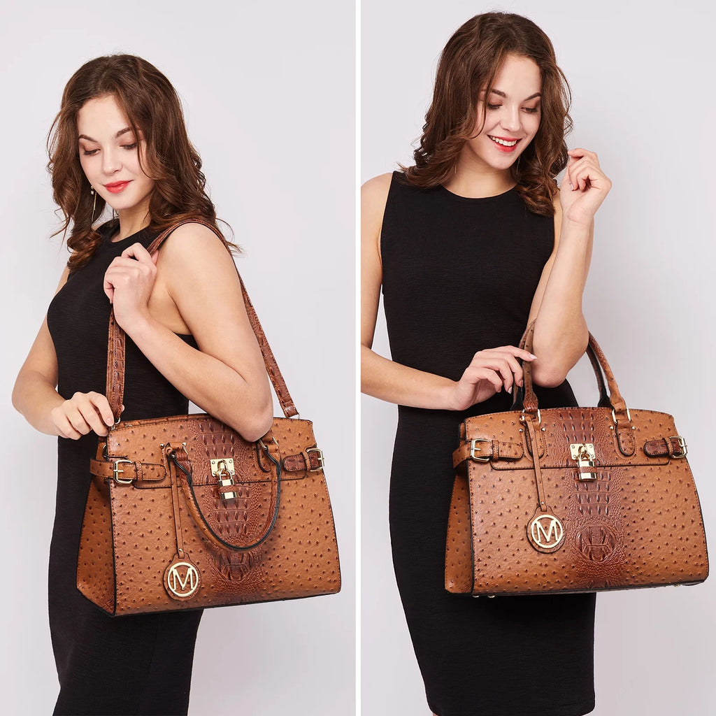 Top Handle Tote Handbags Shoulder Bags with Wristlet Wallet A393197