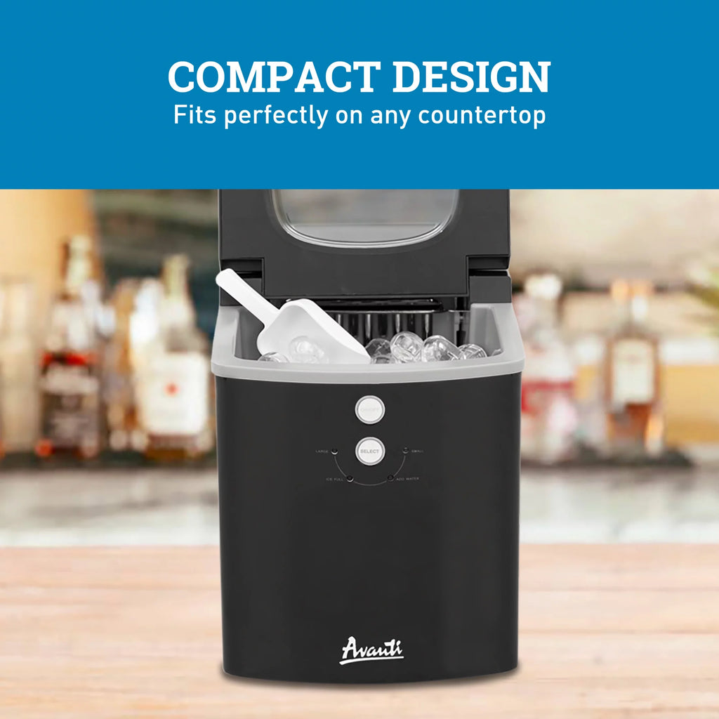 Portable Countertop Ice Maker in Black C969925