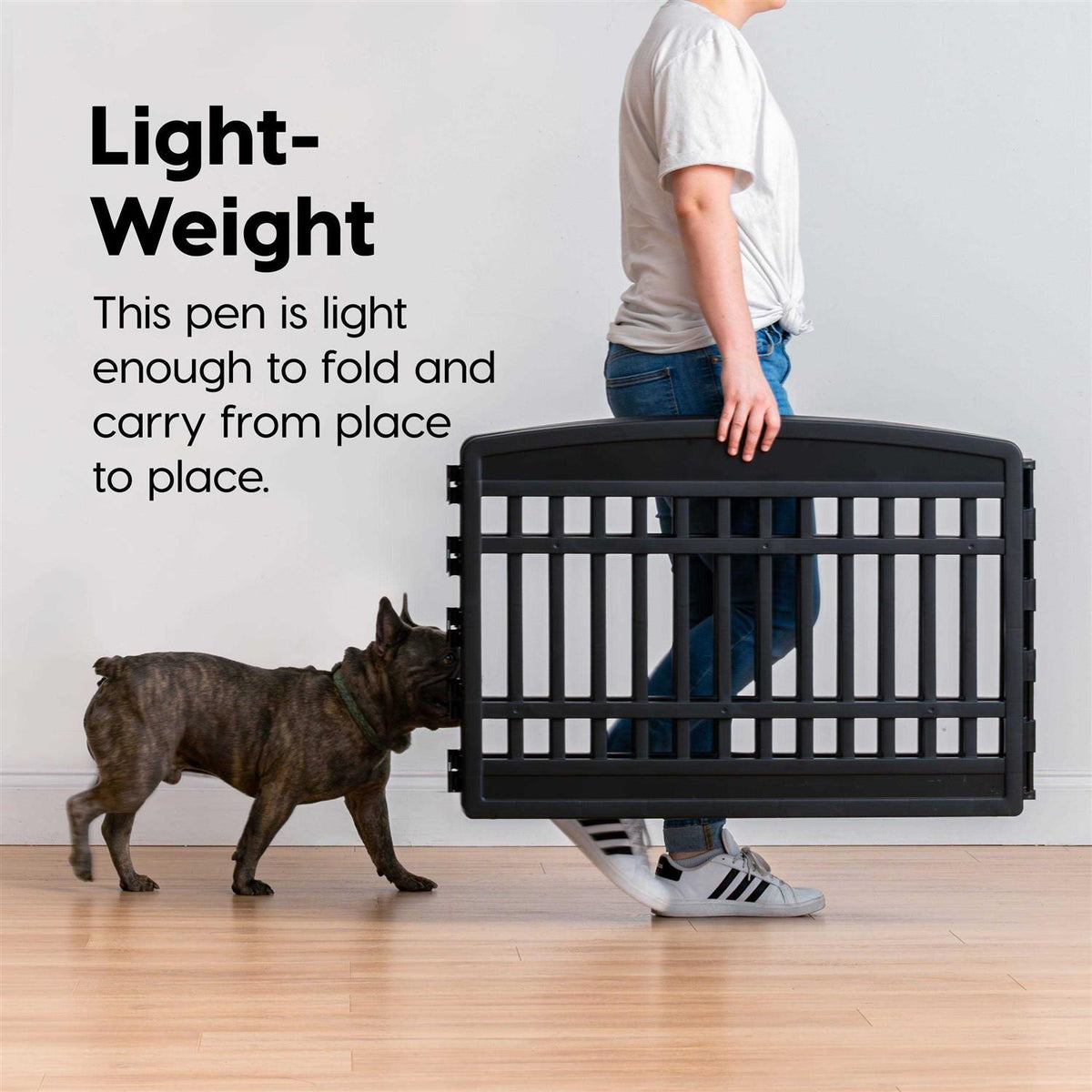 6 Panel Exercise Pet Playpen with Door F609251