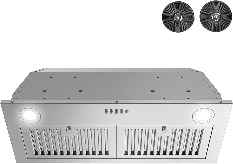 28 in. Ductless Insert Range Hood with Baffle Filters O54740