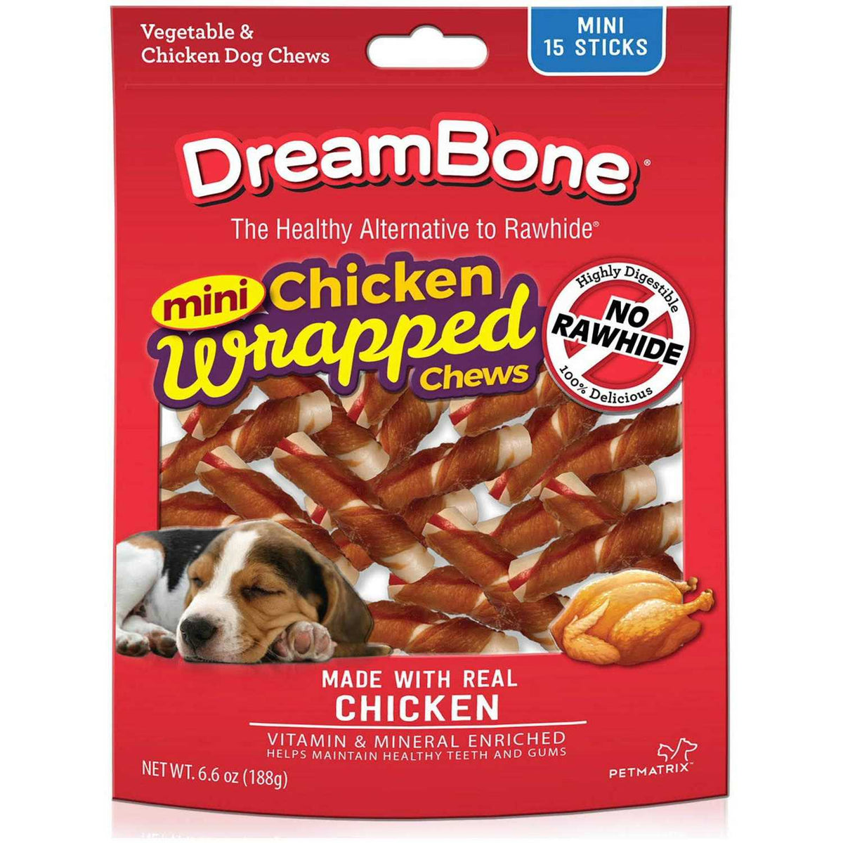 Chicken Wrapped Dog Chews X875