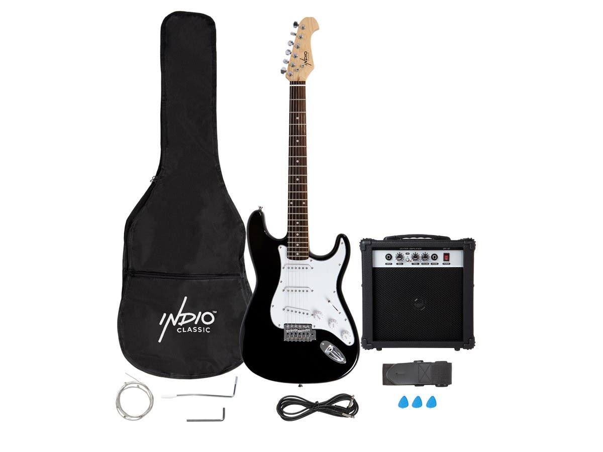 Complete Electric Guitar Package with 10 Watt Amp and Accessories R4904