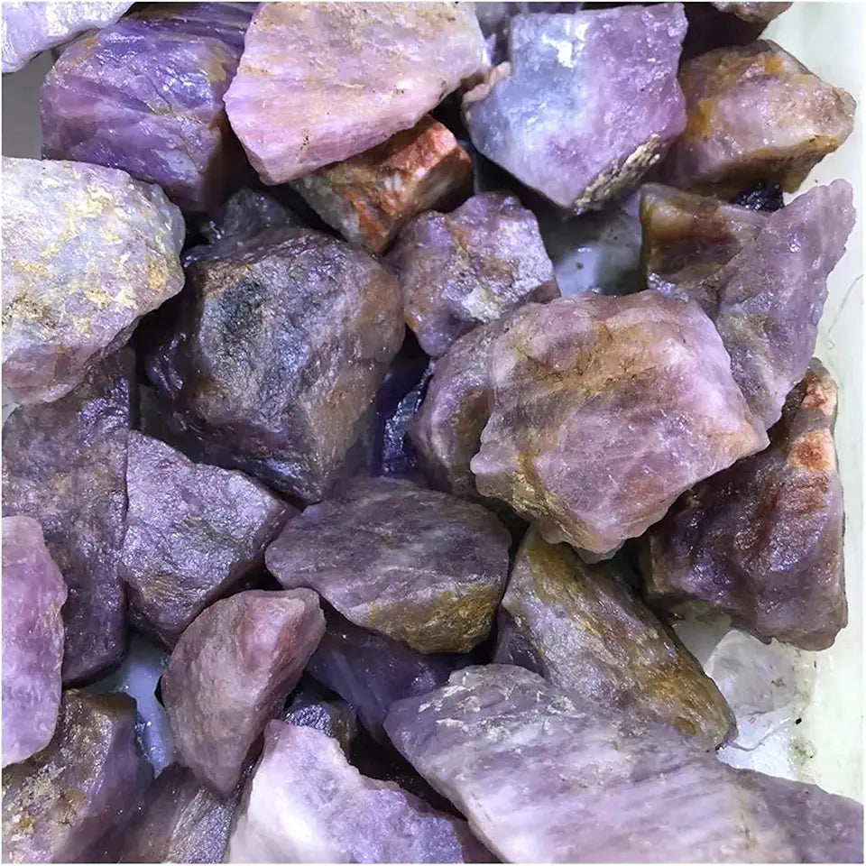 Pink Amethyst Mineral Quartz Specimens 150g V2265