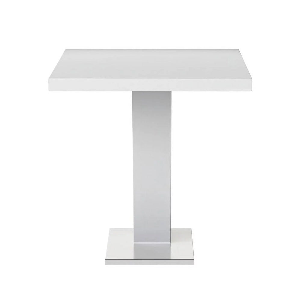 51.2" Steel and Wood Pedestal Dining Table L508622