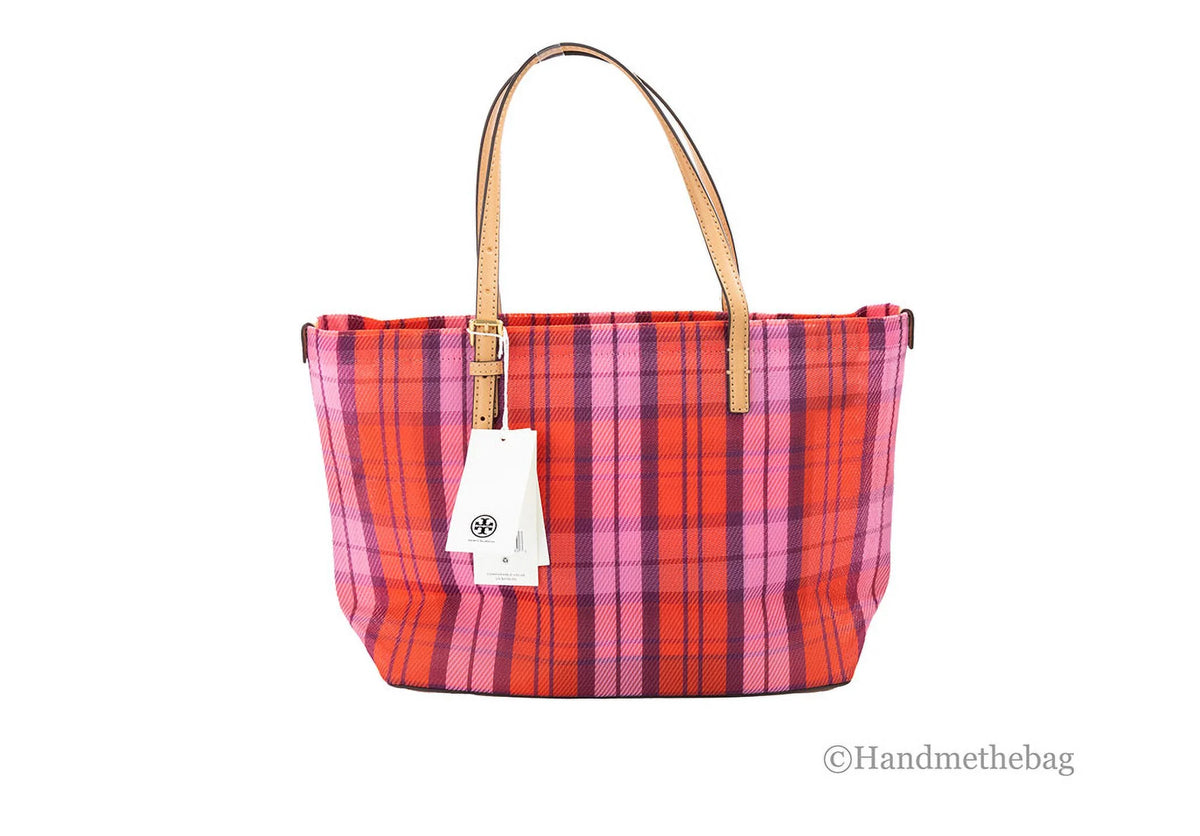 Pink Red Mesh Tote Handbag C50231