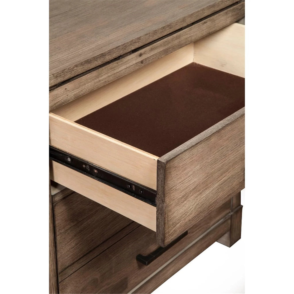 6 Drawer Mahogany Wood Dresser J3623